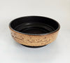 Vintage 1960's Scandinavian Studio Art Pottery Chamotte Stoneware Bowl, possibly Designed by Raija Tuumi for Arabia, Finland