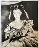 Collectible Black and White Photograph of The Iconic Actress Vivien Leigh in her Celebrated Role as Scarlett O'Hara in the Classic 1939 Film Gone with the Wind