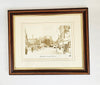 Mahogany Wood Framed Vintage Photo Print Titled "Maidenhead Castle Hill 1904", Selected from the World Famous Francis Firth Collection (Copy)