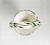 Vintage 1991 John Jenkins Hand Painted Ceramic Flower Basket