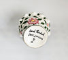 Vintage 1991 John Jenkins Hand Painted Ceramic Flower Basket