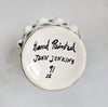 Vintage 1991 John Jenkins Hand Painted Ceramic Flower Basket