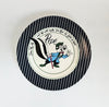 Vintage 1992 Warner Bros Studio Store Pepe Le Pew Plate | Pristine Looney Tunes Collectible