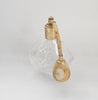 Vintage Royal Doulton Cut Crystal Perfume Bottle Atomiser • Fully Working Pump