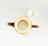 Vintage 1950s Staffordshire Keele St. Pottery Tree Stump Novelty Teapot