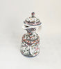 Vintage Portuguese Estrela de Conimbriga Hand-Painted Faience Lidded Ewer Pitcher – Mint Condition