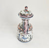 Vintage Portuguese Estrela de Conimbriga Hand-Painted Faience Lidded Ewer Pitcher – Mint Condition