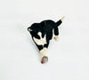 Vintage 1990s Sherratt & Simpson Tuxedo Cat & Mouse Figurine - Perfect Condition