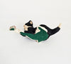 Vintage 1990s Sherratt & Simpson Tuxedo Cat & Mouse Figurine - Perfect Condition