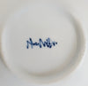 Vintage 1970s Japanese Cobalt Blue Arita Ware Porcelain Orchid Pin Dish / Trinket Tray – Signed Koyodo Mino Ware