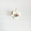 Vintage 1920s Gemma China Crested Ware "Coal Scuttle" Miniature (Prestatyn Crest)