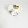 Vintage 1920s Gemma China Crested Ware "Coal Scuttle" Miniature (Prestatyn Crest)