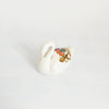 Vintage 1912s Arcadian China Crested Ware "Swan" Figurine (Hoylake Crest)