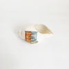 Vintage 1913s Grafton China Crested Ware "Sea Shell" Porcelain Miniature (Rye Crest)