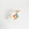 Vintage 1913s Grafton China Crested Ware "Sea Shell" Porcelain Miniature (Rye Crest)