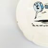 Vintage 1950s "Not Without a Washer!" Novelty Hardware Cartoon Ceramic Pin Tray / Trinket Dish