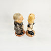 Rare 1970s Vintage CC HP "Vicar and Tart" Ceramic Novelty Salt and Pepper Shaker Set