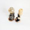 Rare 1970s Vintage CC HP "Vicar and Tart" Ceramic Novelty Salt and Pepper Shaker Set