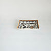 Vintage Filcer Portugal Hand-Painted Ceramic Trinket Dish – 17th Century Style Leaping Rabbit