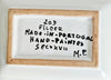 Vintage Filcer Portugal Hand-Painted Ceramic Trinket Dish – 17th Century Style Leaping Rabbit
