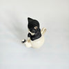 Vintage 2000s Leonardo Collection "Curiosity" Cat Studies Figurine