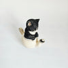 Vintage 2000s Leonardo Collection "Curiosity" Cat Studies Figurine