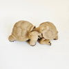 Vintage 2008 Fountasia Sculptures Faux-Granite Tortoise Figurine – "Small Pair Couple Tortoise" (Model 90501)