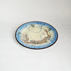 Vintage 1940s Japanese Kutani Moriage Dragonware Porcelain Display Plate - Rare Find