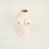 Rare 1968 Vintage "Bourne" Pink Torso Trick Puzzle Mug – Functional Gimmick Variant