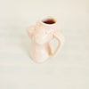 Rare 1968 Vintage "Bourne" Pink Torso Trick Puzzle Mug – Functional Gimmick Variant