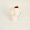 Rare 1968 Vintage "Bourne" Pink Torso Trick Puzzle Mug – Functional Gimmick Variant
