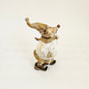 Charming Holiday Classics Ceramic Skiing Mouse Figurine – Whimsical Christmas Decor