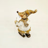 Charming Holiday Classics Ceramic Skiing Mouse Figurine – Whimsical Christmas Decor