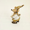 Charming Holiday Classics Ceramic Skiing Mouse Figurine – Whimsical Christmas Decor