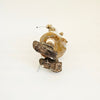Charming Holiday Classics Ceramic Skiing Mouse Figurine – Whimsical Christmas Decor