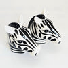 Matalan "Dine" Zebra Shaped Ceramic Salt & Pepper Shaker Set In Original Box