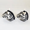 Matalan "Dine" Zebra Shaped Ceramic Salt & Pepper Shaker Set In Original Box
