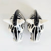 Matalan "Dine" Zebra Shaped Ceramic Salt & Pepper Shaker Set In Original Box