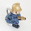 Vintage 1980s Leonardo Collection Fireman Teapot Ornament