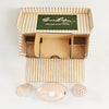 Rare Vintage 1950s Susie Cooper Bone China "Fern" 3-Piece Cruet Set with Original Box – Pattern C1043