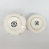 Vintage 1940s Prinknash Pottery Miniature Bud Vase and Bowl Set - 24K Gold Gilt & Wild Rose Design