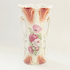 Vintage 1930s German Art Nouveau Porcelain Rose Bud Vase with Openwork Handles