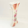 Vintage 1930s German Art Nouveau Porcelain Rose Bud Vase with Openwork Handles