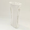 Vintage 1930s German Art Nouveau Porcelain Rose Bud Vase with Openwork Handles