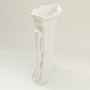 Vintage 1930s German Art Nouveau Porcelain Rose Bud Vase with Openwork Handles