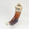 Vintage 1960s Avon "Viking Horn" Glass Decanter / Mid-Century Men's Aftershave Bottle
