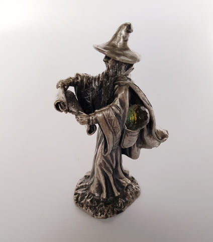 Lord of the Rings - Gandalf Pewter Statue by Tolkein Enterprises 2001