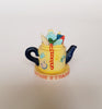 Limited Edition Archie's Teapot Ornament Tetley GB Tea Folk 1996