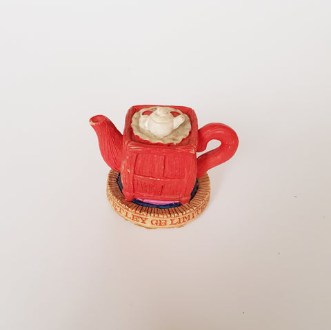 Limited Edition Gaffer’s Teapot Ornament Tetley GB Tea Folk 1996