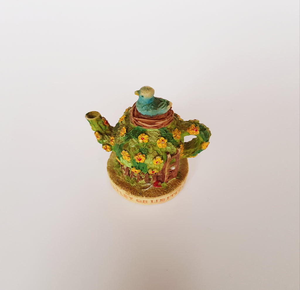 Limited Edition Gordon’s Teapot Ornament Tetley GB Tea Folk 1996
